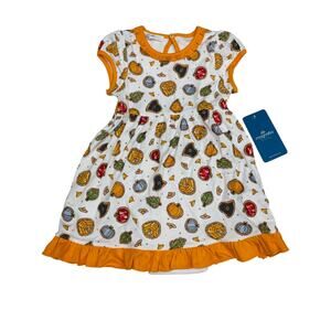 NWT Magnolia Baby 24M Gobble Gobble Cookies Dress